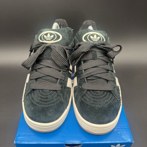 Adidas Campus 00S Core Black Suede Embossed Gum Sole Excellent Condition Size 9 - Picture 2 of 9